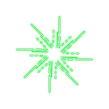 Güneş ışınları süslemesi, Şeffaf Arkaplanda Basit PNG 