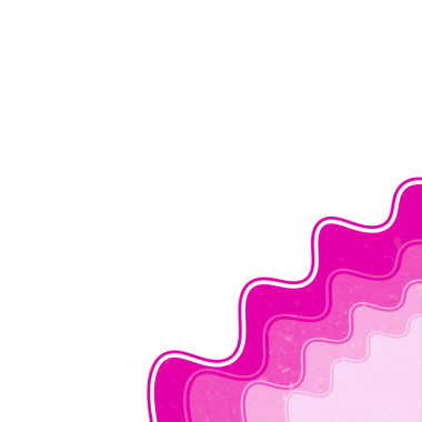 Soyut Dalgalı Şekil Köşesi, Şeffaf Arkaplan Üzerinde Basit PNG