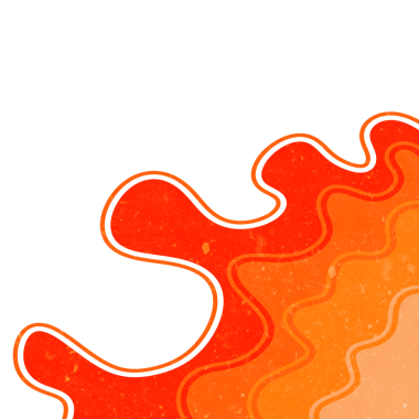 Soyut Dalgalı Şekil Köşesi, Şeffaf Arkaplan Üzerinde Basit PNG