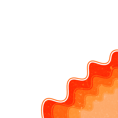 Soyut Dalgalı Şekil Köşesi, Şeffaf Arkaplan Üzerinde Basit PNG