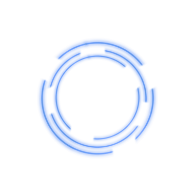 Mavi Neon Çerçeve, Web Kullanımı için Basit PNG Görüntü