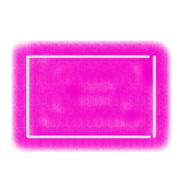 Mor grunge fırça pankartı, Web kullanımı için basit PNG resmi