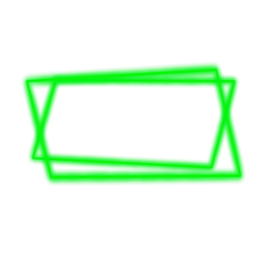 Web kullanımı için Yeşil Mürekkep Şekli, Basit Resim