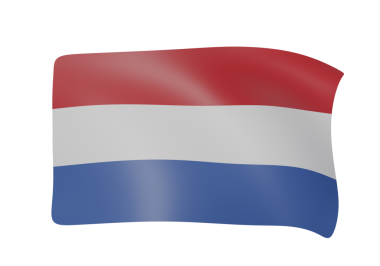 Hollanda 3d bayrağını sallıyor