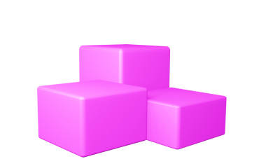 3D küp küp 3D görüntüleme