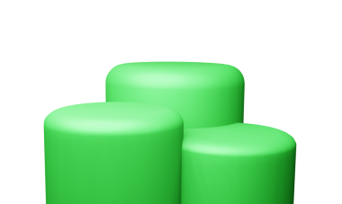 3 boyutlu yeşil küp oluşturma