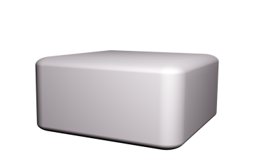 küp üzerinde beyaz izole