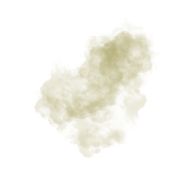 Soyut Fırça Sarı Sis