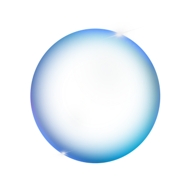 Web Kullanımı için Kabarcık Parıltısı, Basit PNG Resmi