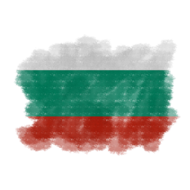 Bulgaristan Web Kullanımı İçin Bayrak ve Basit PNG Resmi
