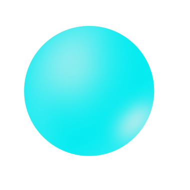 Parlak plastik küreler gerçekçi