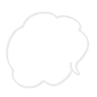 konuşma bulut satırı, Web kullanımı için basit PNG resmi