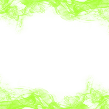 Soyut Yeşil Duman Çerçevesi