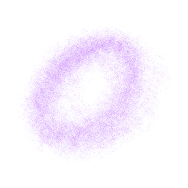 Soyut Koyu Mor Parçacıklar