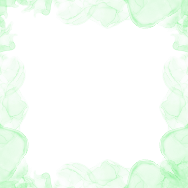 Soyut Yeşil Mürekkep Çerçevesi