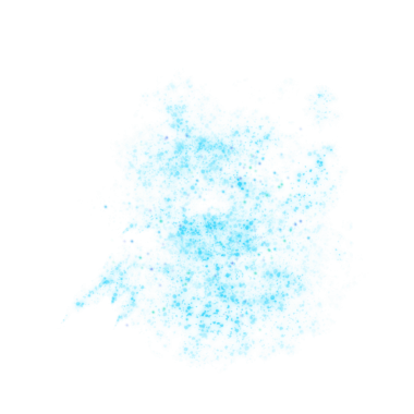 Mavi Cyan Parıltı Parçacıkları
