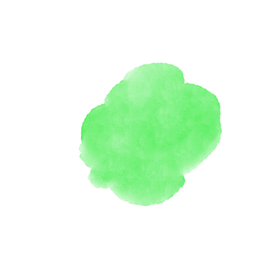 Soyut Suluboya Şekil Blob Boyası