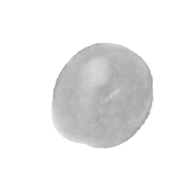 Soyut Suluboya Şekil Blob Boyası