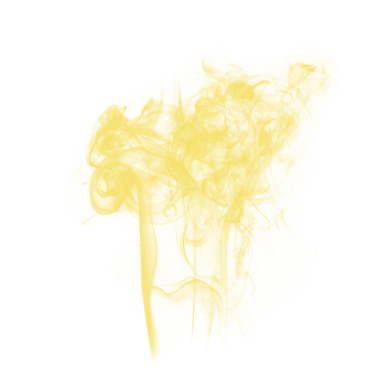 Soyut Fırça Sarı Duman