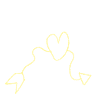 El çizimi sevgililer günü oku