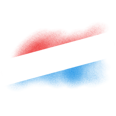 Lüksemburg Bayrak Boya Sanatı