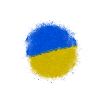 fırça darbesi Ukrayna bayrak şekli