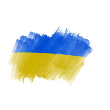 fırça darbesi Ukrayna bayrak şekli