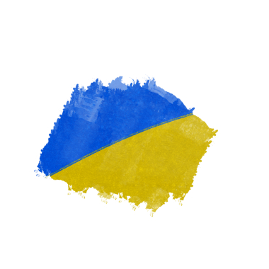 fırça darbesi Ukrayna bayrak şekli