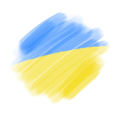 fırça darbesi Ukrayna bayrak şekli