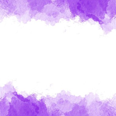 Soyut Suluboya Çerçeve Kenarlığı