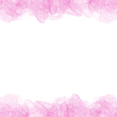 Soyut Suluboya Çerçeve Kenarlığı