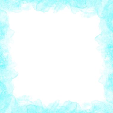 Soyut Suluboya Çerçeve Kenarlığı