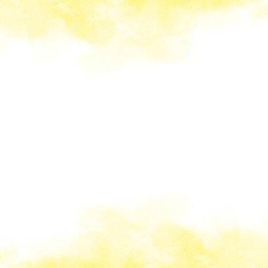 Soyut Sarı Suluboya Çerçevesi