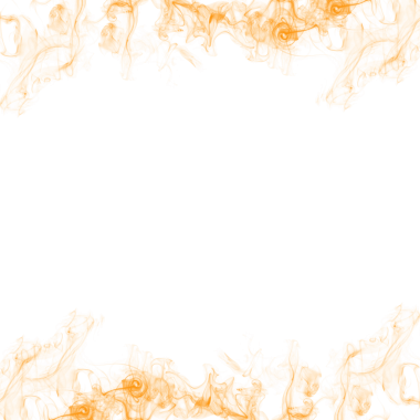 Soyut Turuncu Duman Çerçevesi