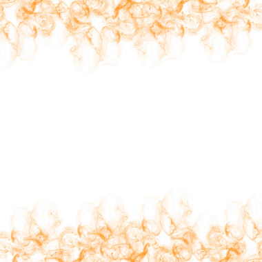 Soyut Turuncu Duman Çerçevesi