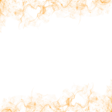 Soyut Turuncu Duman Çerçevesi