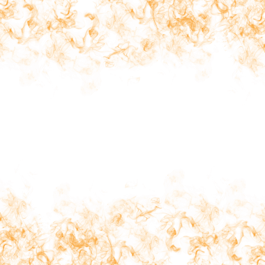 Soyut Turuncu Duman Çerçevesi