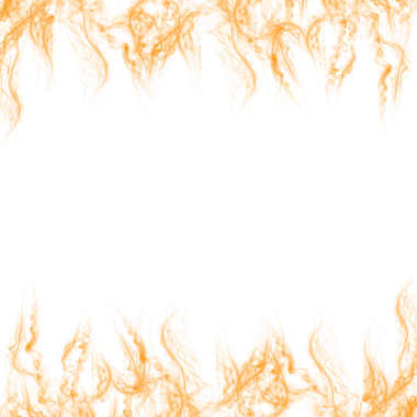 Soyut Turuncu Duman Çerçevesi
