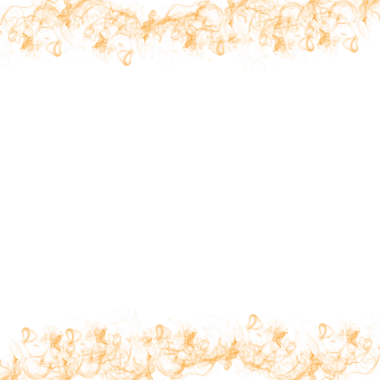 Soyut Turuncu Duman Çerçevesi