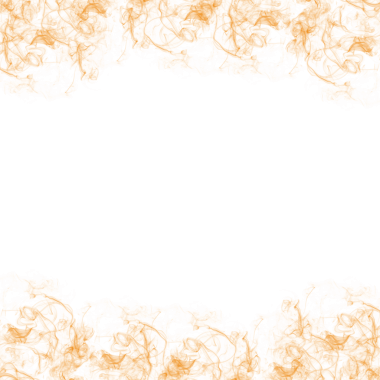 Soyut Turuncu Duman Çerçevesi