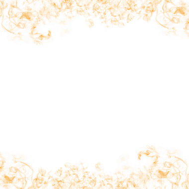 Soyut Turuncu Duman Çerçevesi