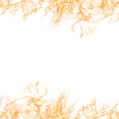 Soyut Turuncu Duman Çerçevesi