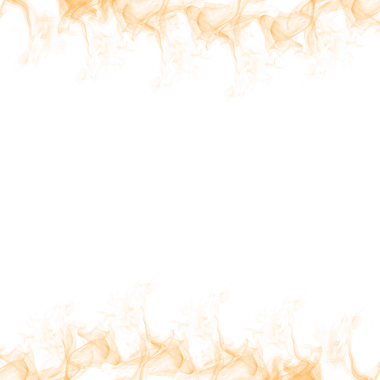 Soyut Turuncu Duman Çerçevesi