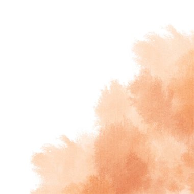 Soyut Fırça Suluboya Kenarlığı