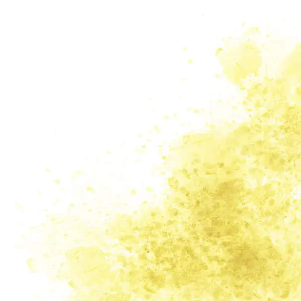 Soyut Sarı Fırça Kenarlığı