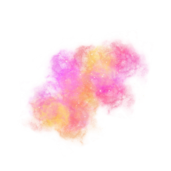 Soyut Gökada Bulutsusu Uzay Sanatı