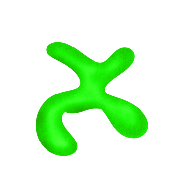 Soyut Organik Yeşil Damla ŞekliName