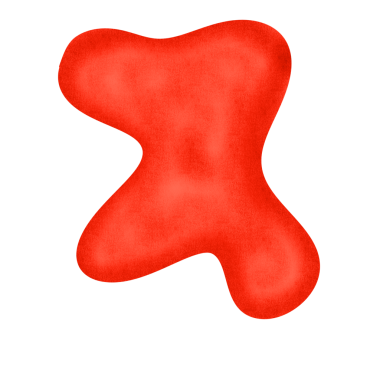 Soyut Organik Kırmızı Damla ŞekliName