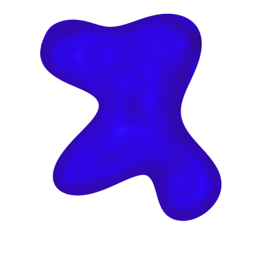 Mavi Organik Blob ŞekliName