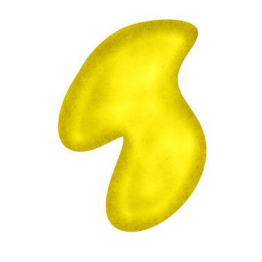 Sarı Organik Blob ŞekliName
